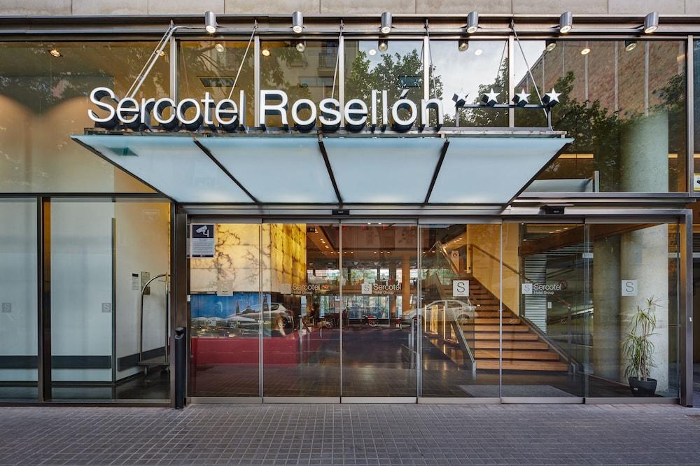 Sercotel Hotel Rosellon Barcelona Bagian luar foto